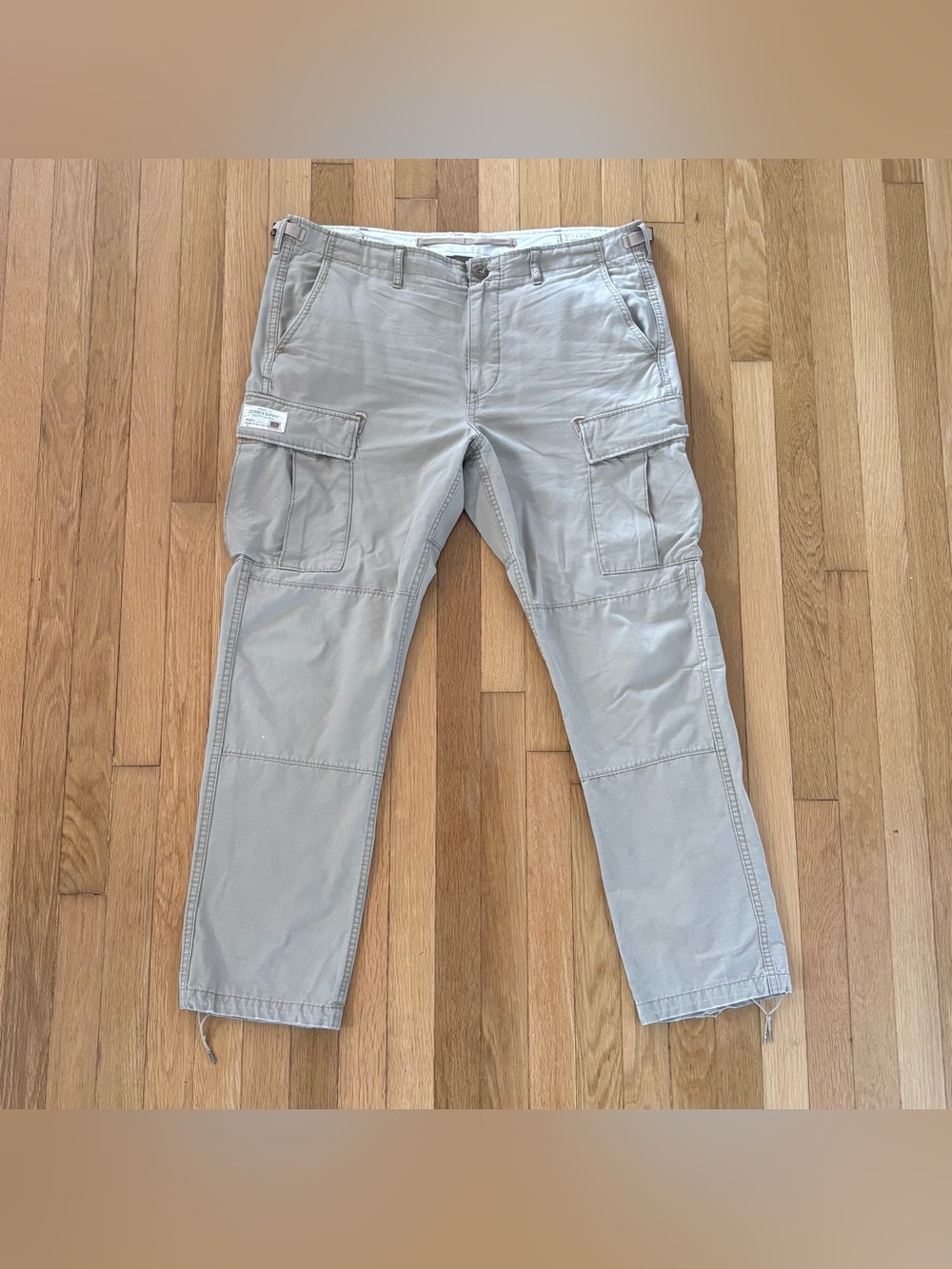 Vintage Ralph Lauren Denim & Supply Paratrooper Pants Cargo 38x32 Mens
